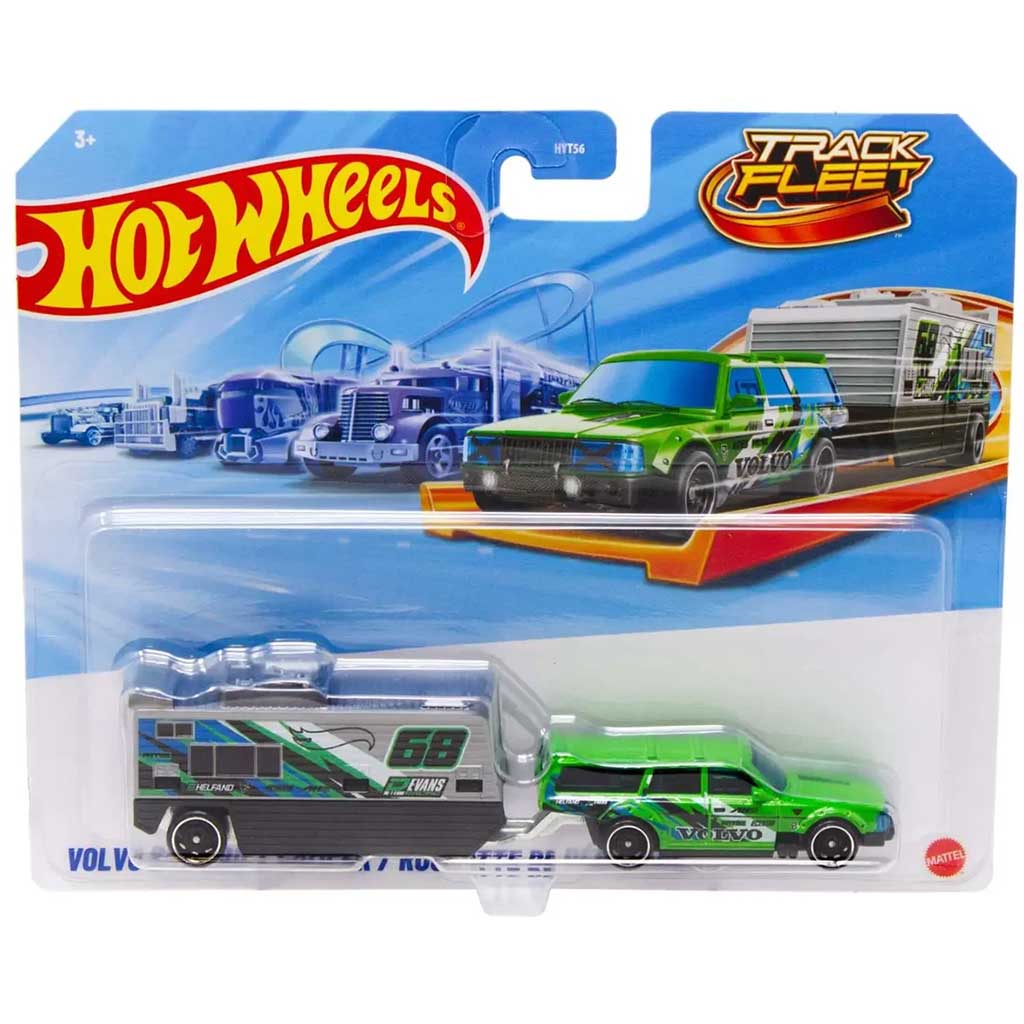 imagen de Hot Wheels: Volvo 240 Drift Camper camión de transporte 1/64 – Mattel 1