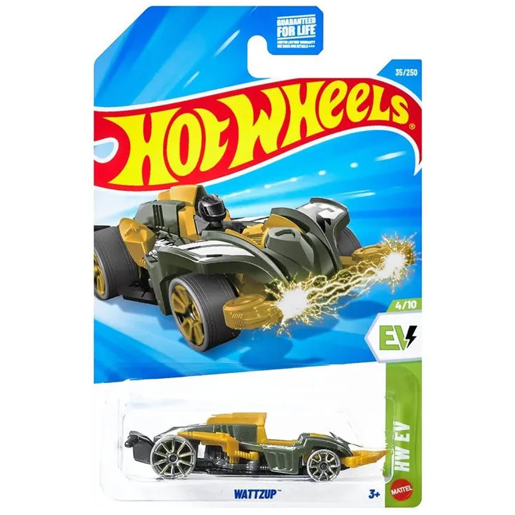 imagen de Hot Wheels: Wattzup cochecito amarillo 1/64 - Mattel 1