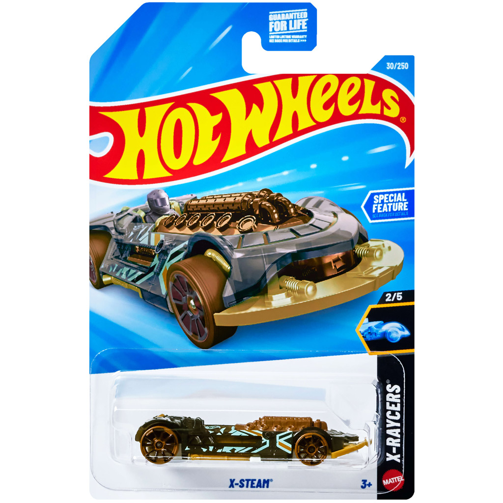 imagen de Hot Wheels: X-Steam coche pequeño 1/64 – Mattel 1