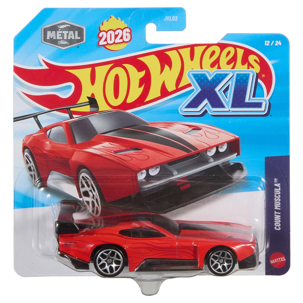 imagen de Hot Wheels XL: Coche pequeño Count Muscula 1/43 – Mattel 1