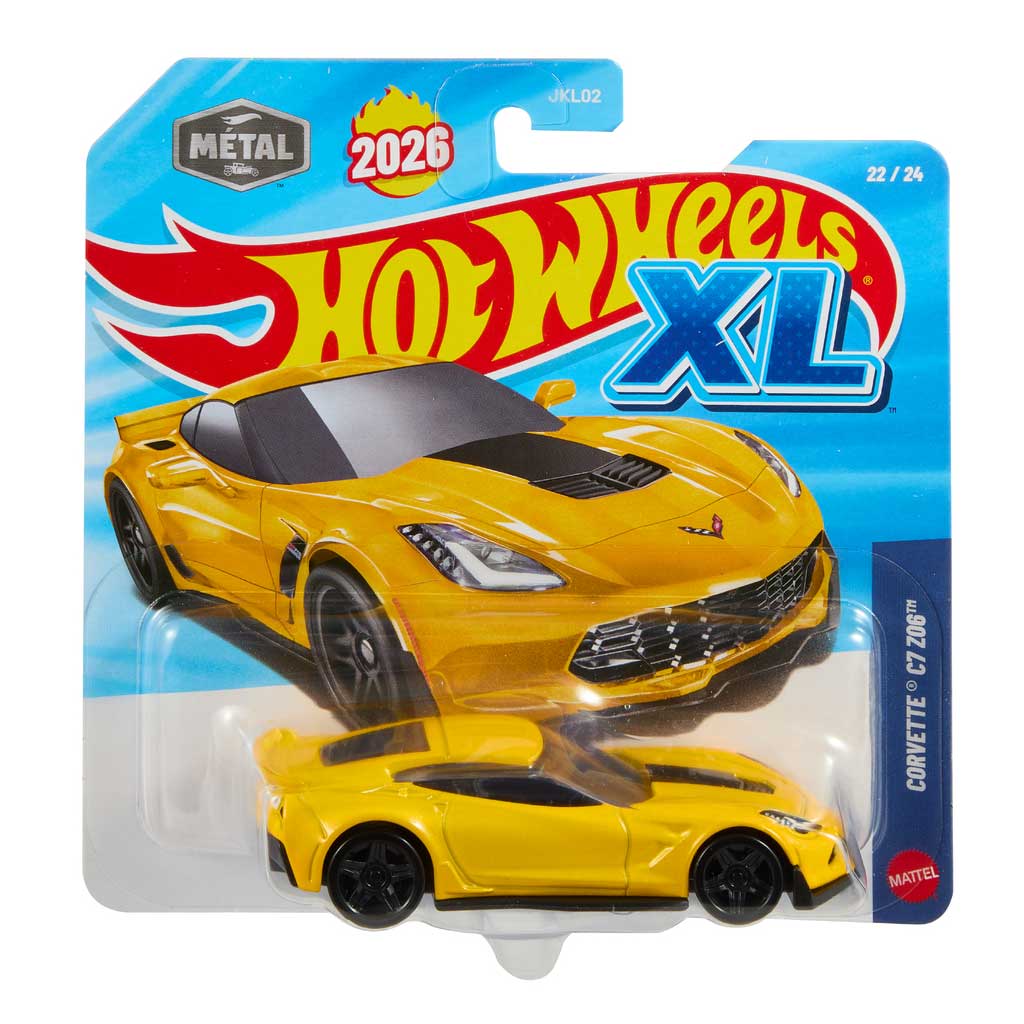 imagen de Hot Wheels XL: Corvette C7 Z06 cochecito 1/43 - Mattel 1