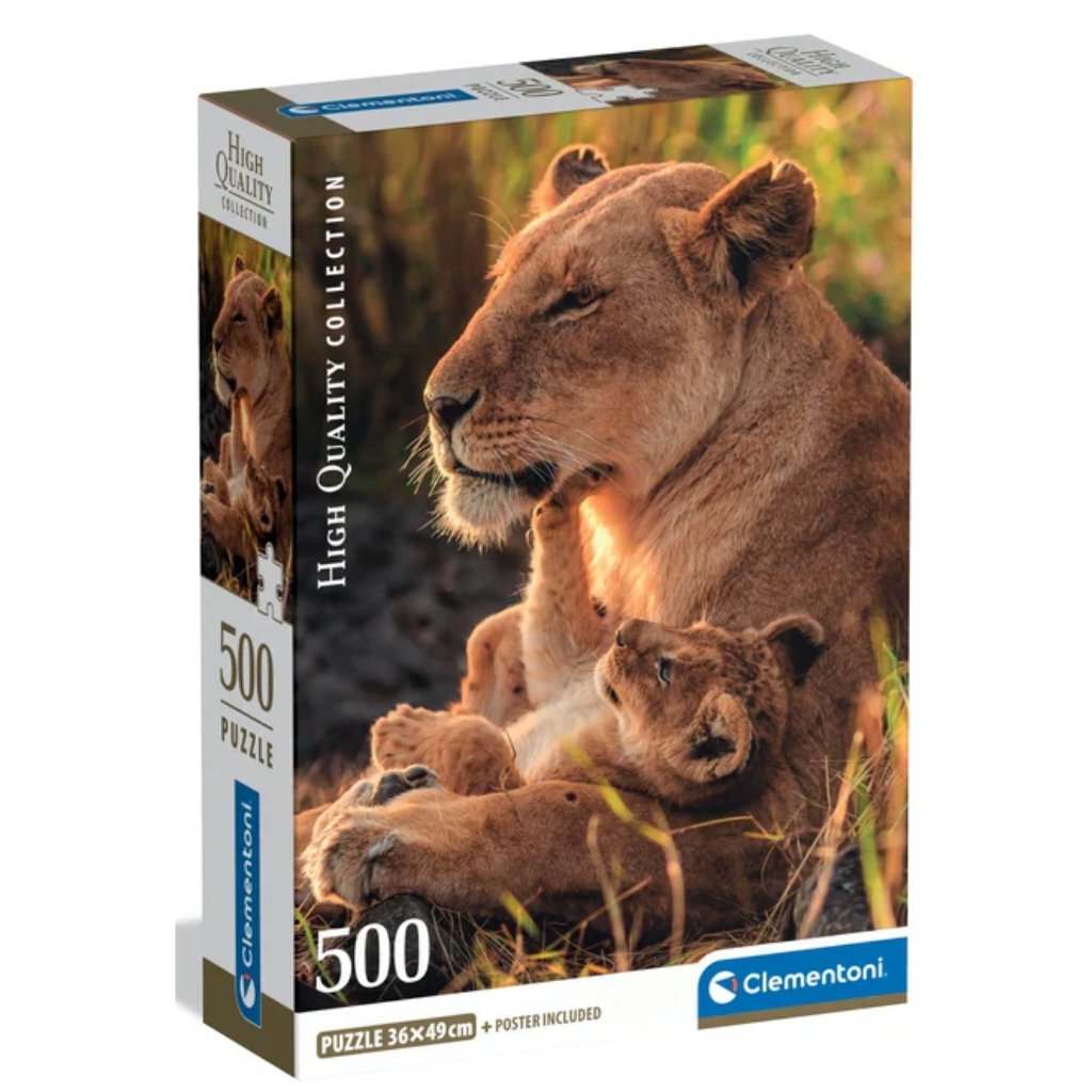 imagen de HQC Feline Love puzzle 500 piezas - Clementoni 1