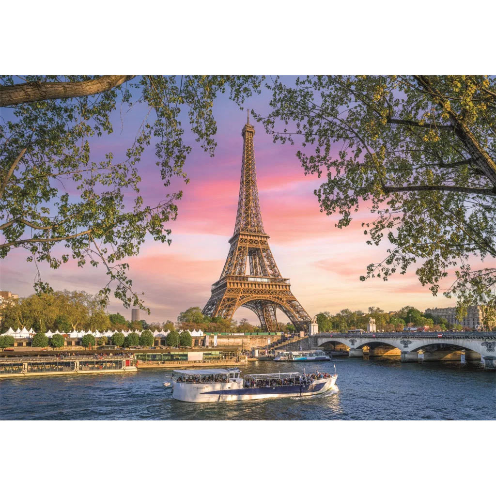 imagen de HQC Torre Eiffel, puzzle de 3000 piezas de París - Clementoni 2