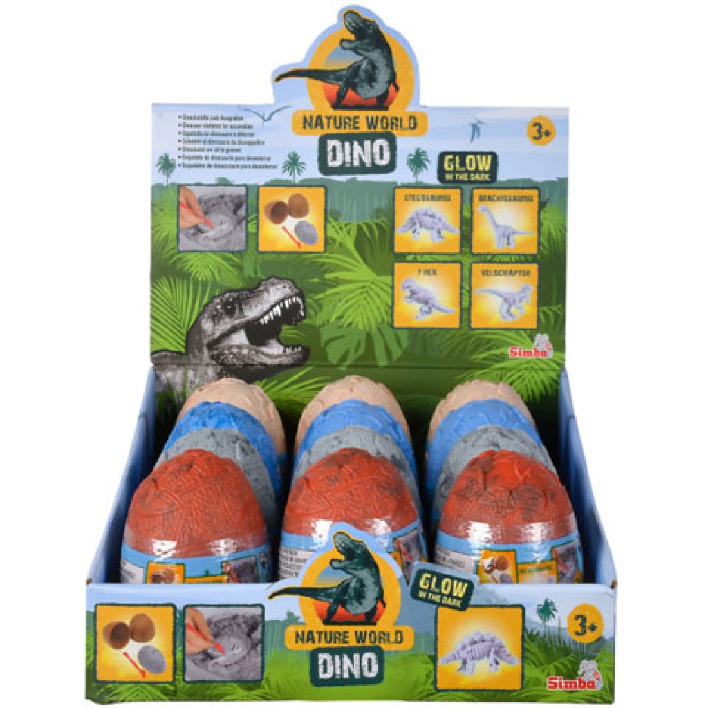 imagen de Huevo de fósil de dinosaurio en varias versiones - Simba Toys 1