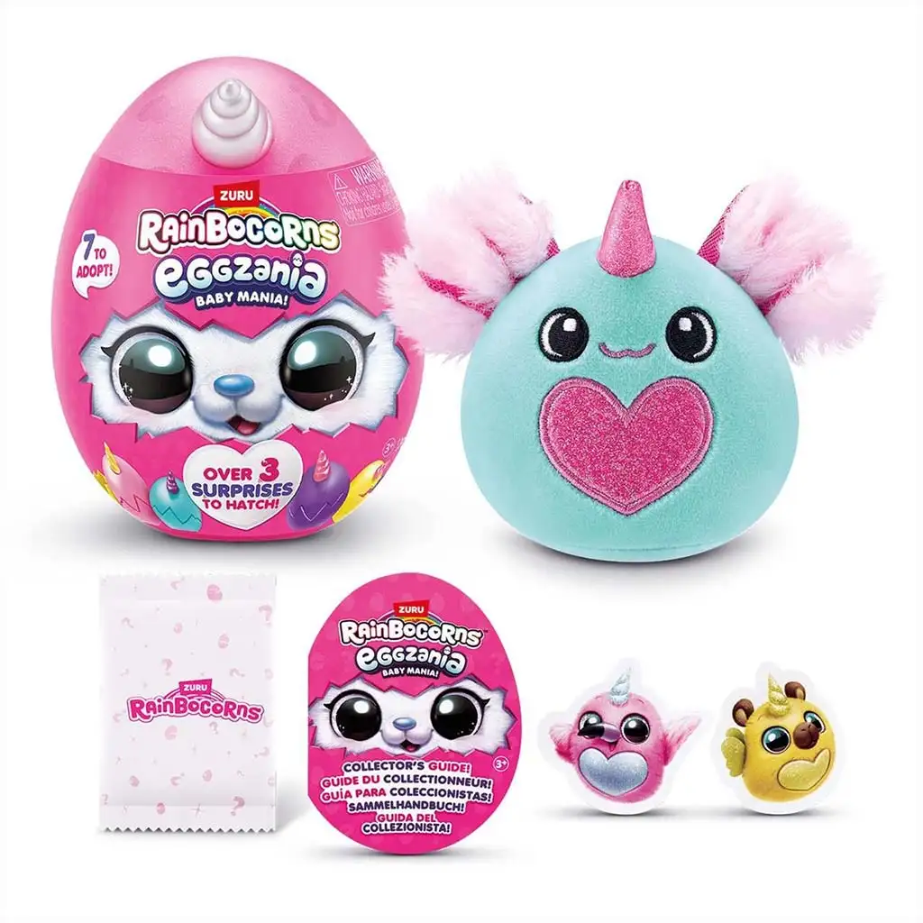 imagen de Huevo sorpresa Rainbocorns Eggzania bebé serie 1 2