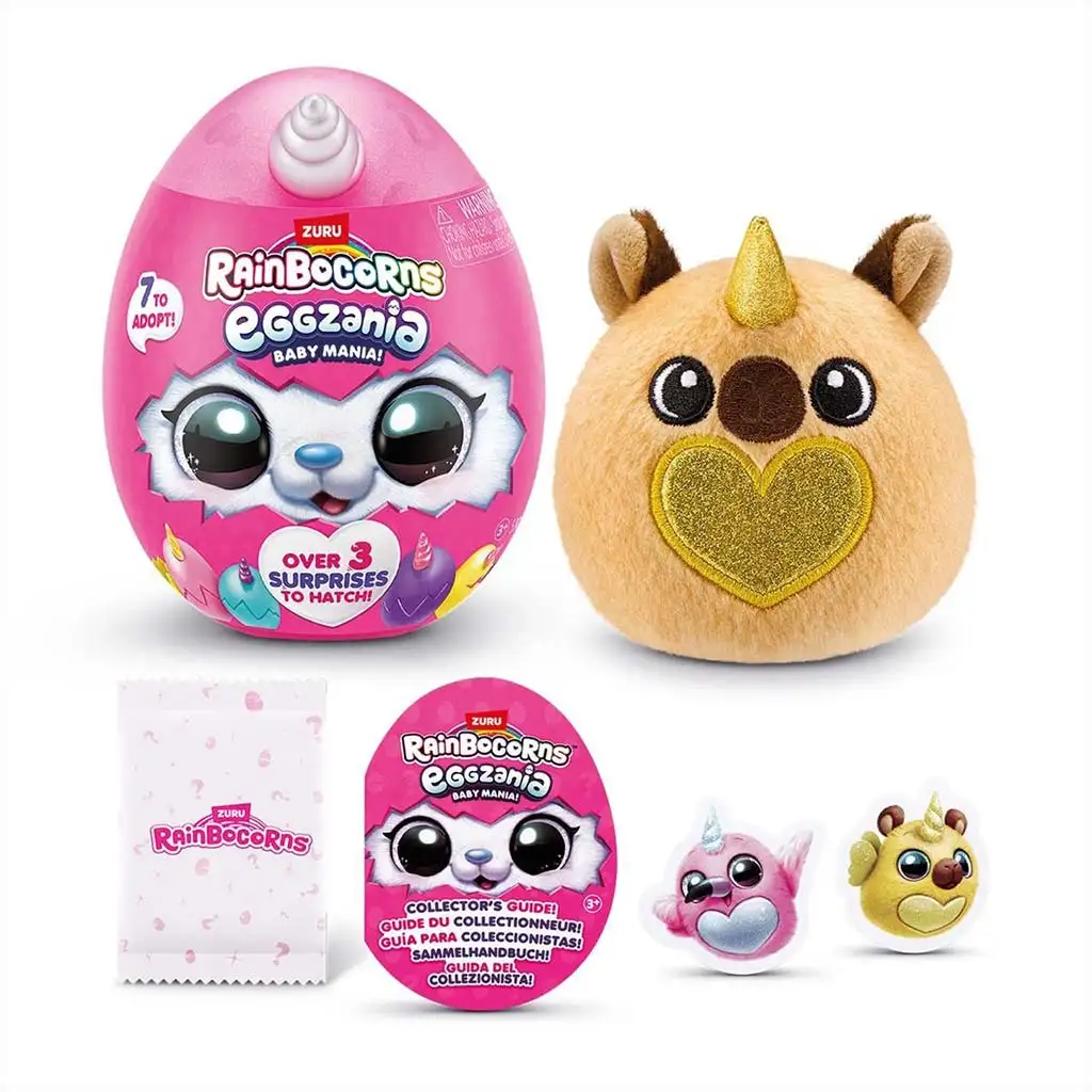 imagen de Huevo sorpresa Rainbocorns Eggzania bebé serie 1 3