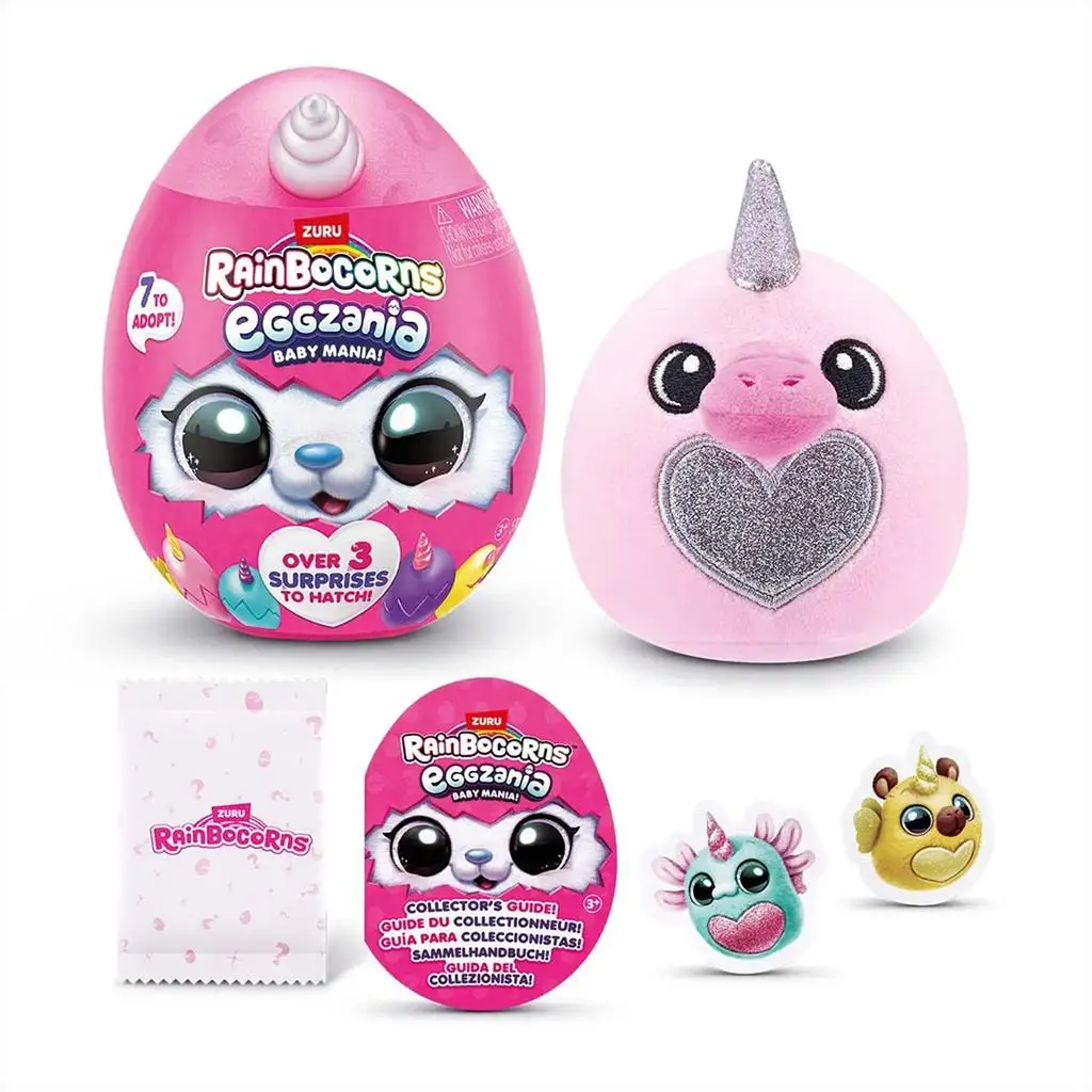 imagen de Huevo sorpresa Rainbocorns Eggzania bebé serie 1 4