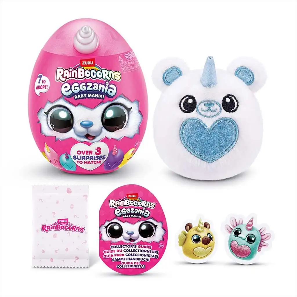 imagen de Huevo sorpresa Rainbocorns Eggzania bebé serie 1 5
