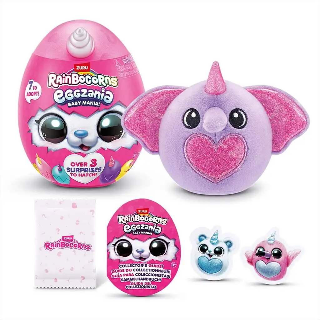imagen de Huevo sorpresa Rainbocorns Eggzania bebé serie 1 7