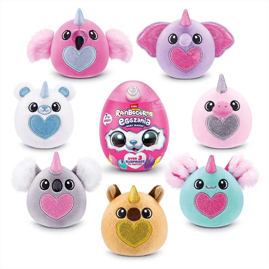 imagen de Huevo sorpresa Rainbocorns Eggzania bebé serie 1 1