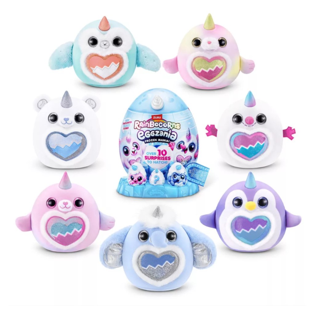 imagen de Huevo sorpresa Rainbocorns Eggzania con peluche interactivo - amigos invernales 4