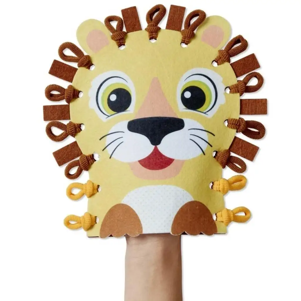 imagen de ¡Hurkold! Set de juego creativo de marionetas de animales salvajes - Melissa & Doug 3