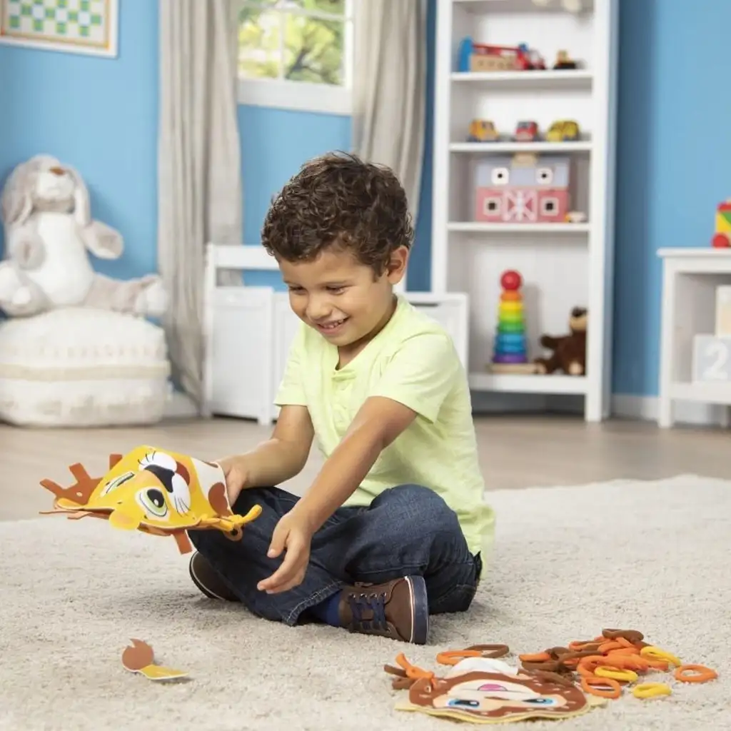 imagen de ¡Hurkold! Set de juego creativo de marionetas de animales salvajes - Melissa & Doug 6