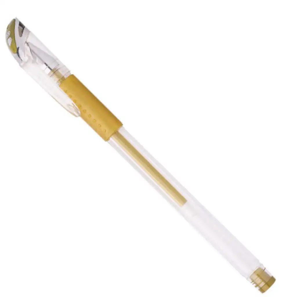 imagen de Ico: Bolígrafo de gel dorado Gel-Ico 1