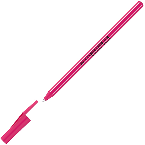imagen de ICO: Boligrafo Signetta rosa con tinta azul 0,7mm 1ud 1