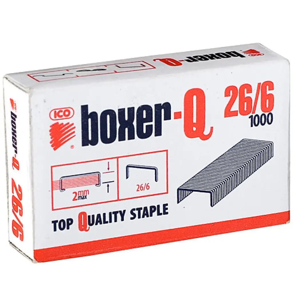imagen de ICO: Boxer-Q 26/6 grapas 1000ud 1