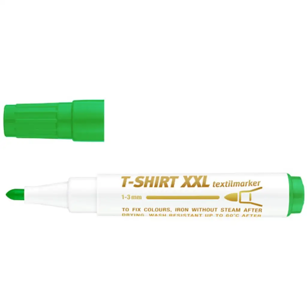 imagen de ICO: Camiseta XXL marcador textil verde 1