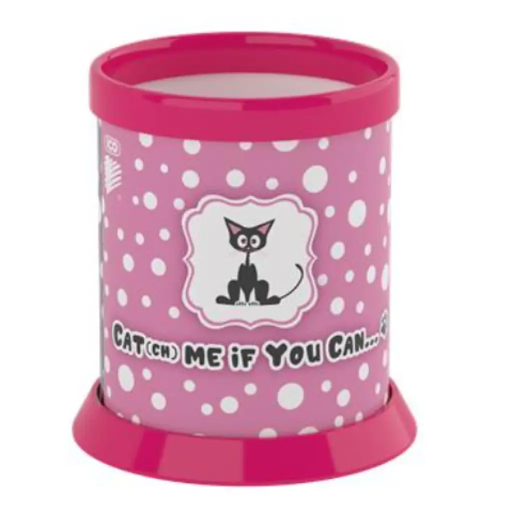 imagen de ICO: Cats-Dots rosa-negro estuche de lápices 1