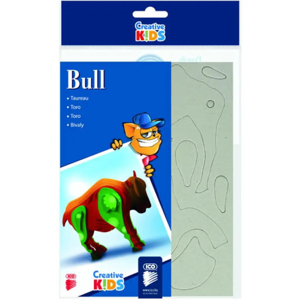 imagen de ICO: Creative Kids figura de búfalo 3D 1