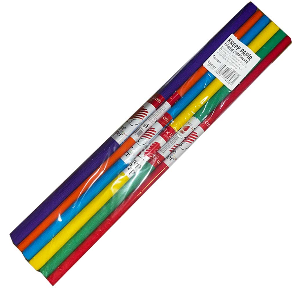 imagen de ICO: Creative Kids papel crepé set de 6 piezas 1