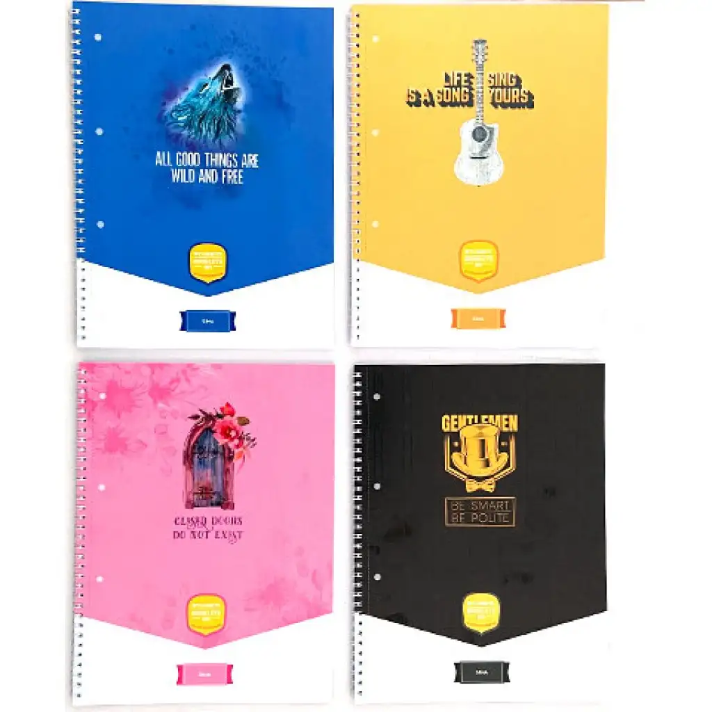 imagen de ICO: Cuaderno Art Espiral liso A/4 70 hojas 1