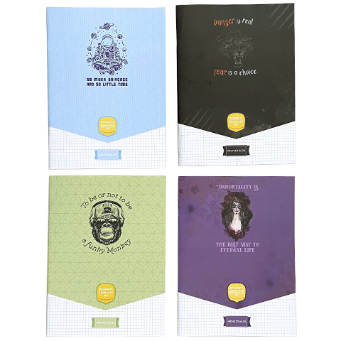 imagen de ICO: Cuaderno de arte a cuadros A/4 1
