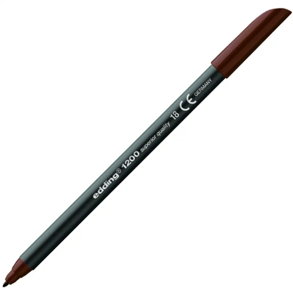 imagen de ICO: Edding 1200 rotulador marrón oscuro 1