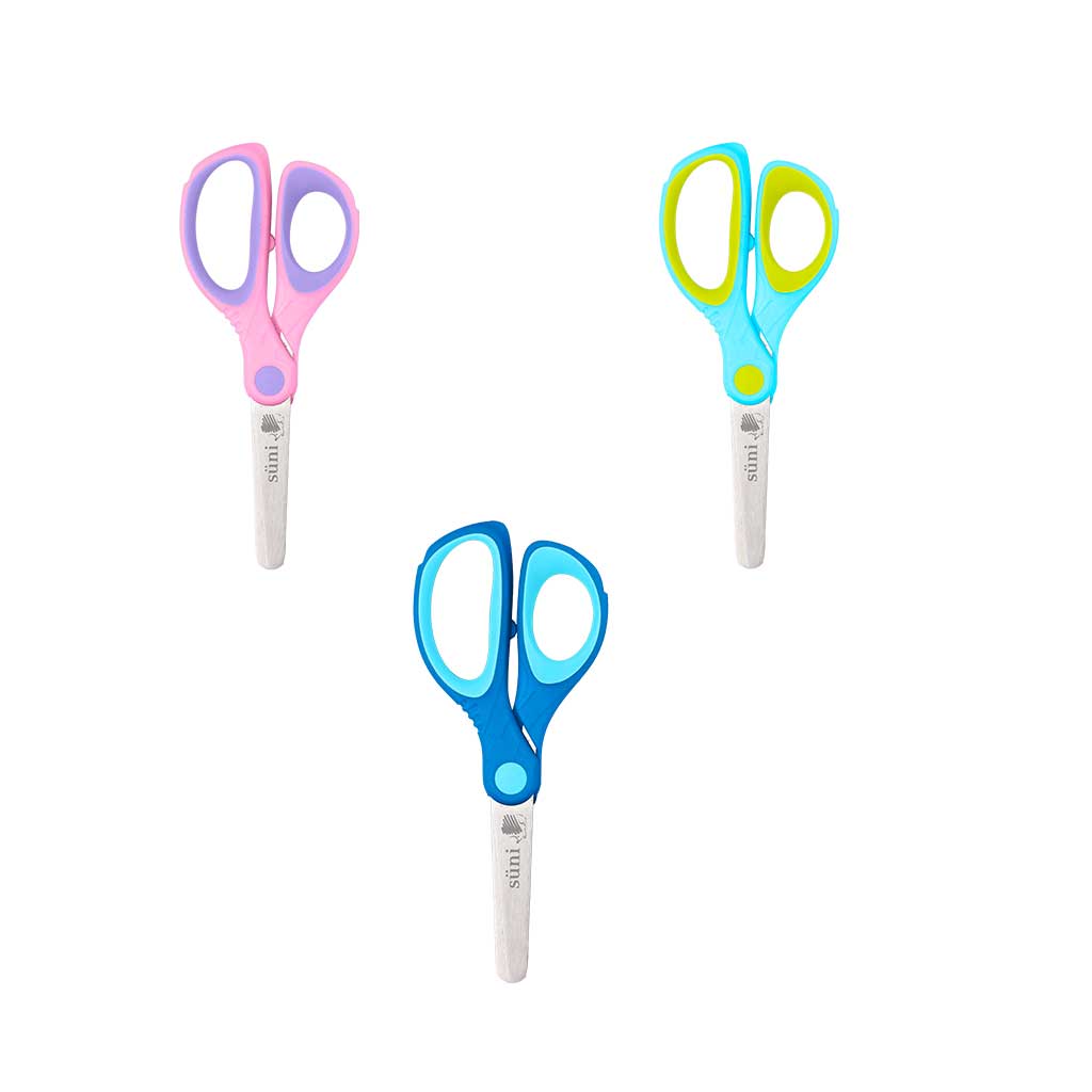 imagen de ICO: Ergonómico tijeras redondas 1ud 2