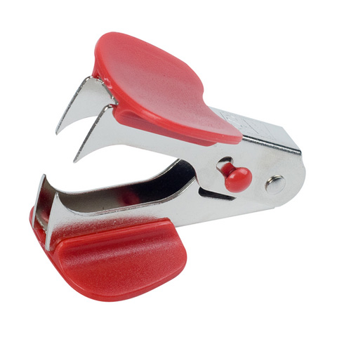 imagen de ICO: Extractor de grapas en color rojo - SAX 1