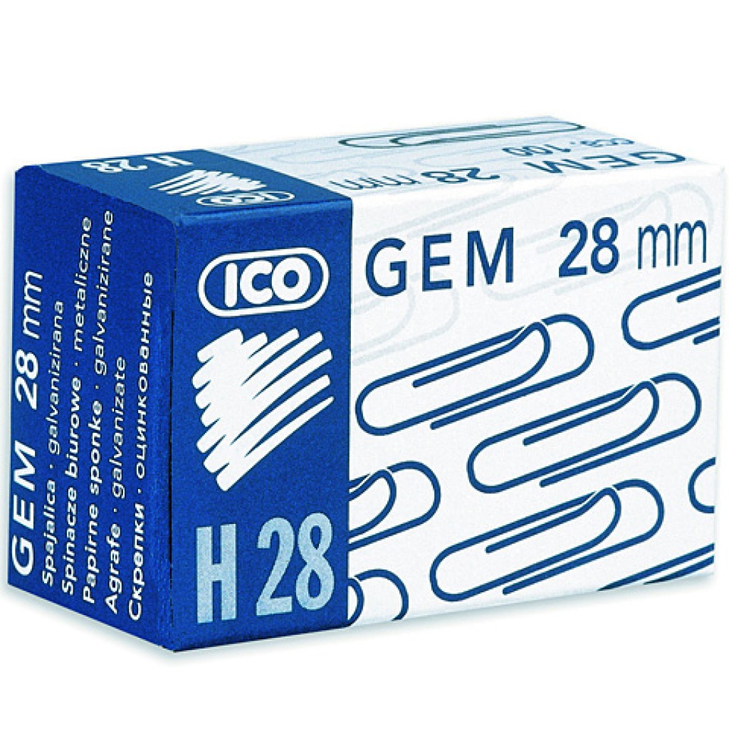imagen de ICO: H28 Clip 28mm 100ud 1