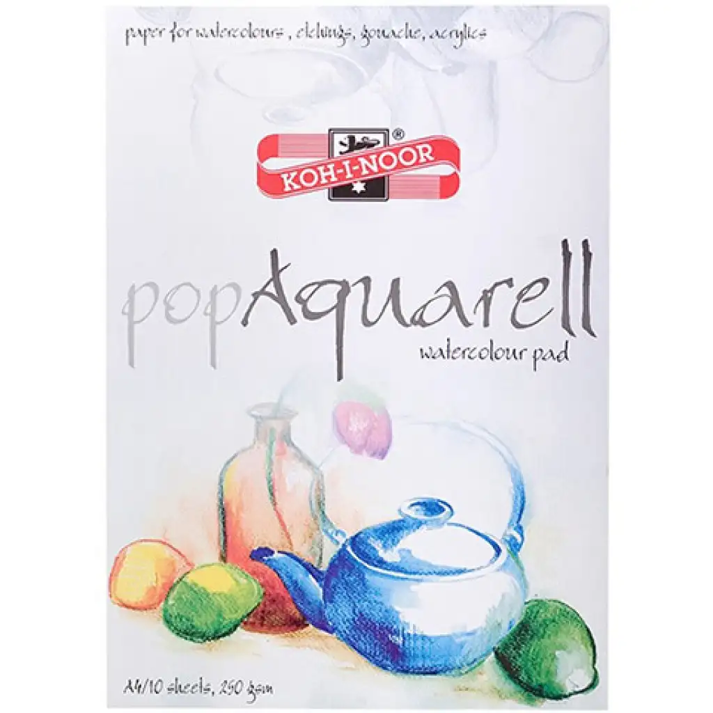 imagen de ICO: KOH 9920 Cuaderno de dibujo Pop Aquarell A/4 de 10 unidades 1