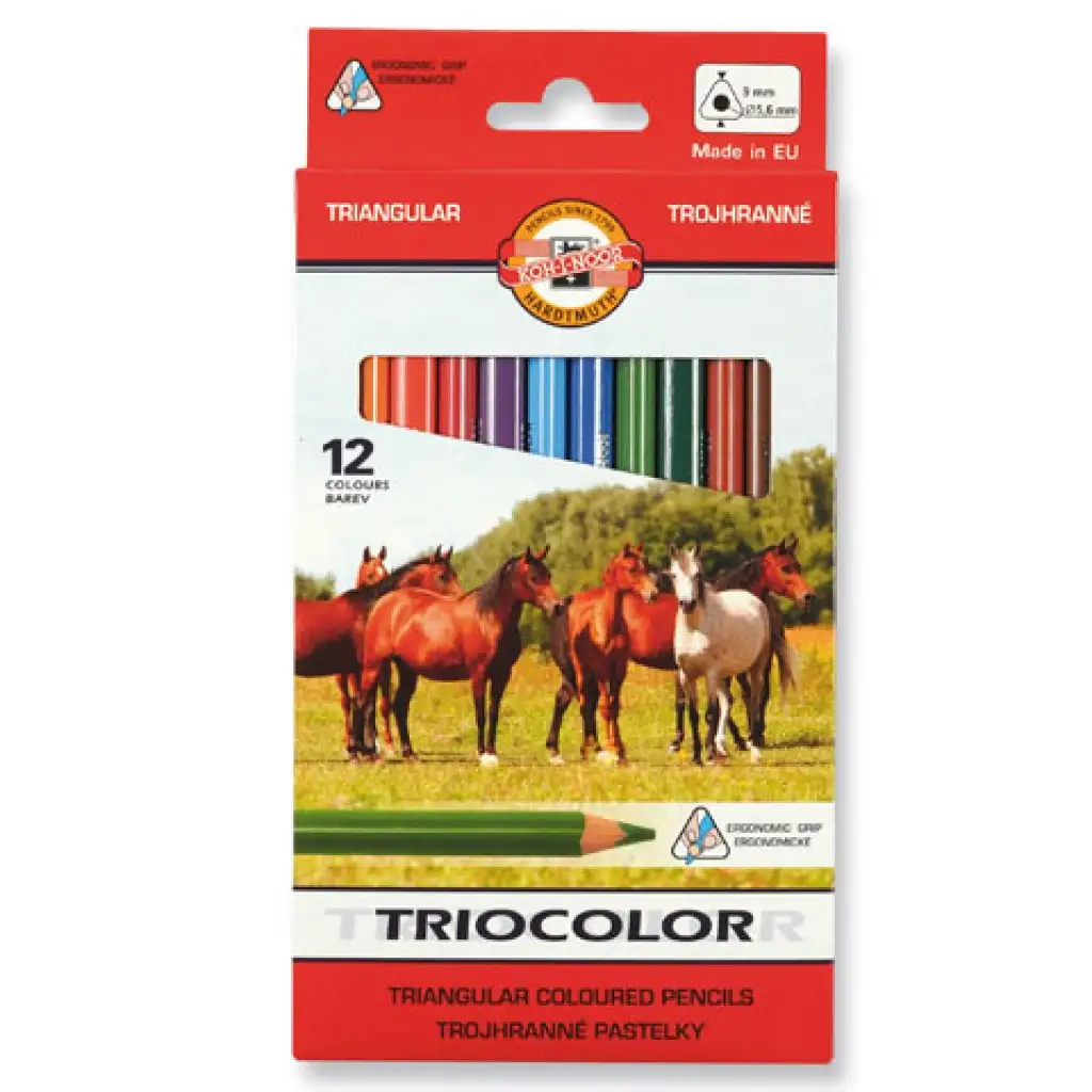 imagen de ICO: KOH-I-NOOR grueso triángulo juego de lápices de colores 1