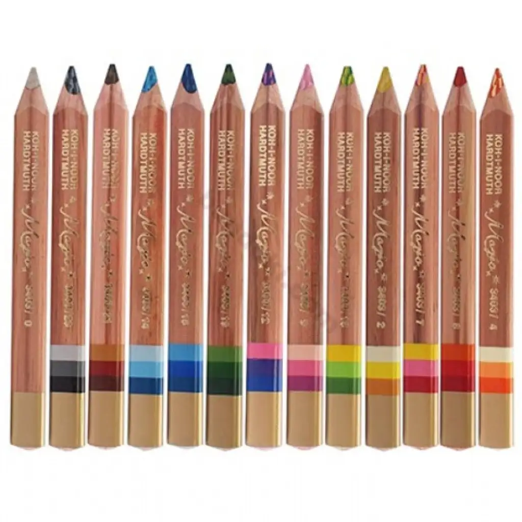 imagen de ICO: KOH-I-NOOR Magic juego de lápices de colores 12+1 unidades 2