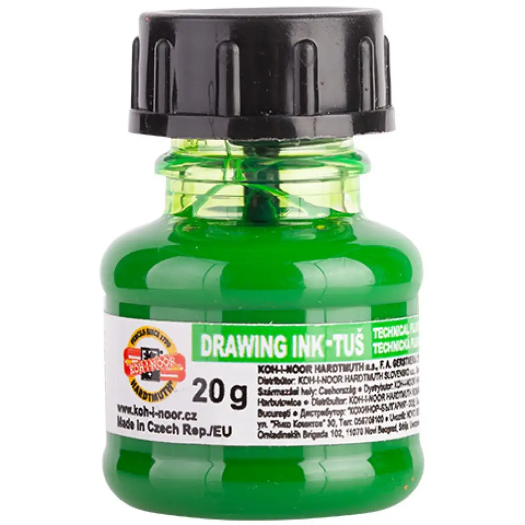 imagen de ICO: Koh-I-Noor V0141790502LP tinta de acuarela neón verde 20gramos 1