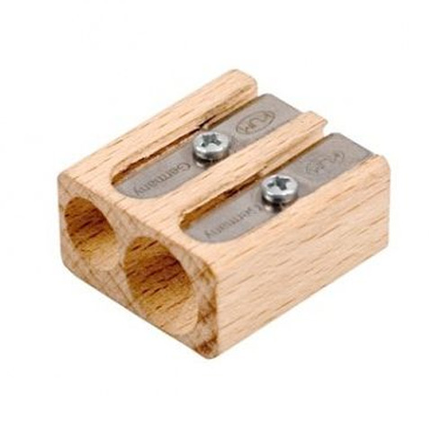 imagen de ICO: KUM sacapuntas de madera de 2 agujeros 1