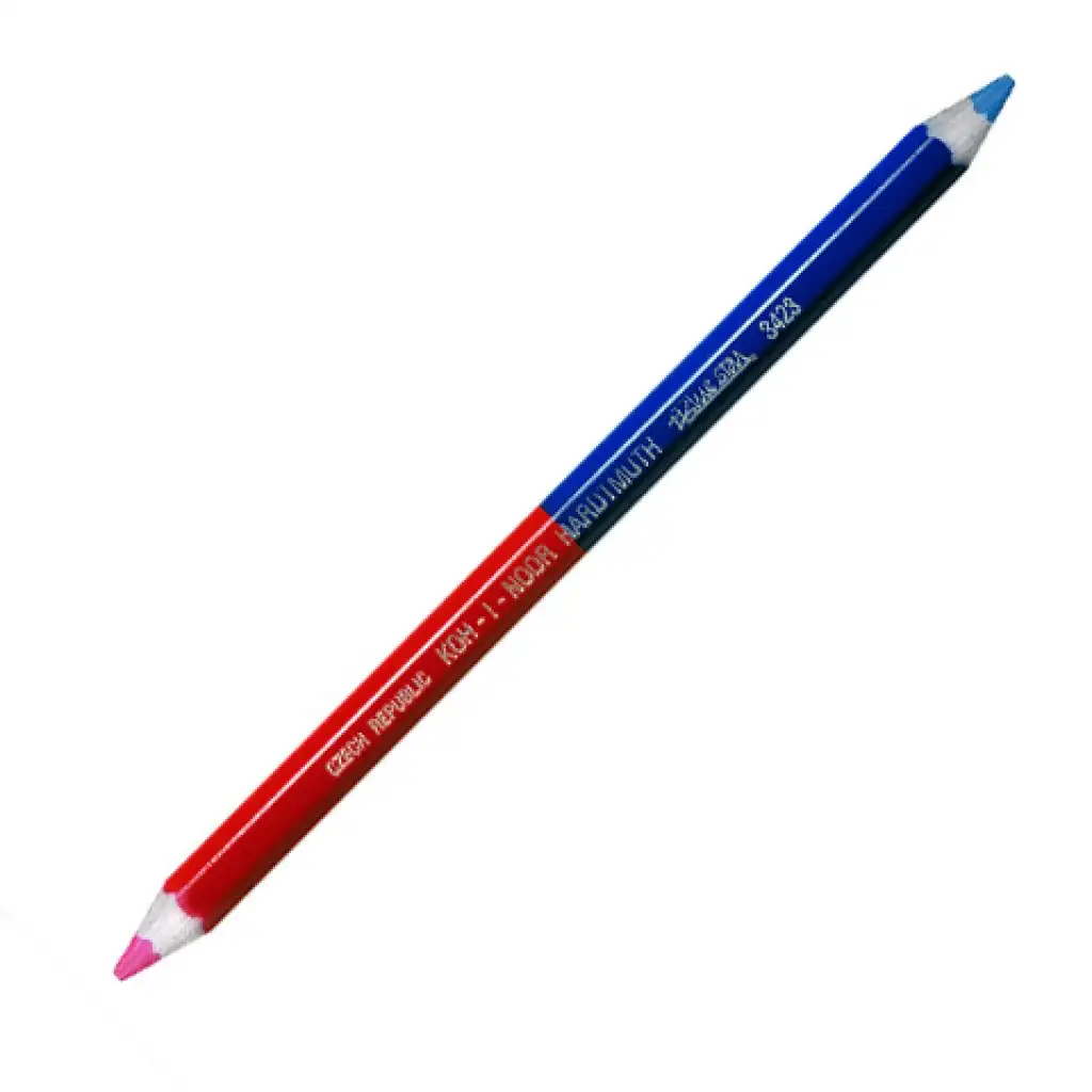 imagen de ICO: lápiz postairón rojo-azul Koh-I-Noor 1