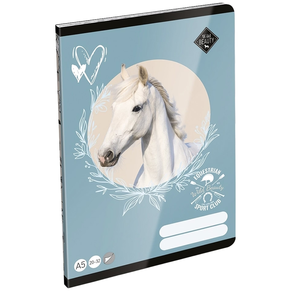 imagen de ICO: LizzySuli Belleza Salvaje Club Deportivo cuaderno liso A/5 20-32 1