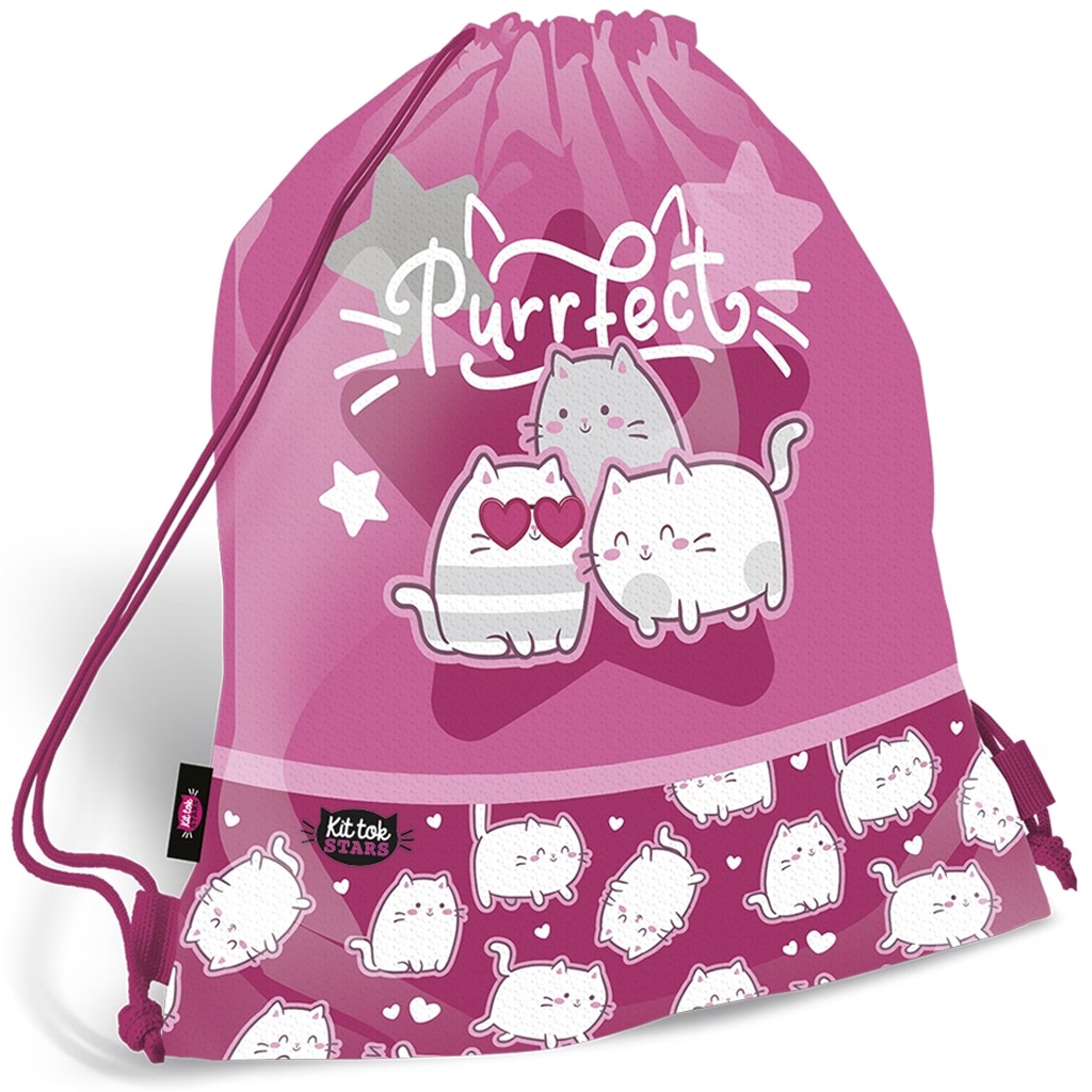 imagen de ICO: Lizzysuli Kittok estrellas mochila de gato, bolsa de deporte 1
