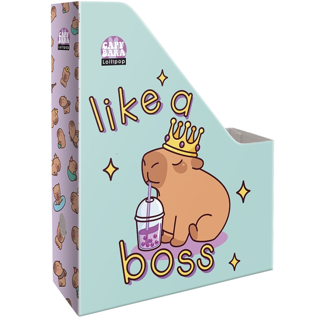 imagen de ICO: Lizzysuli Lollipop Capybara carpeta de cartón con diseño A4 1