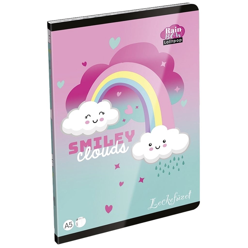 imagen de ICO: LizzySuli Lollipop Rainbow cuaderno de tareas A/5 40 hojas 1