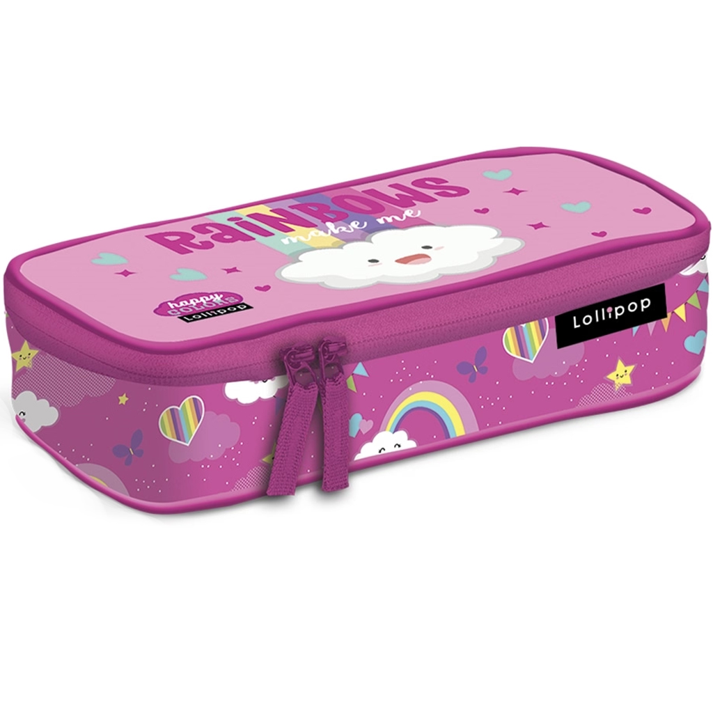 imagen de ICO: Lizzysuli Lollipop Rainbow estuche ovalado 20x7x7 cm 1