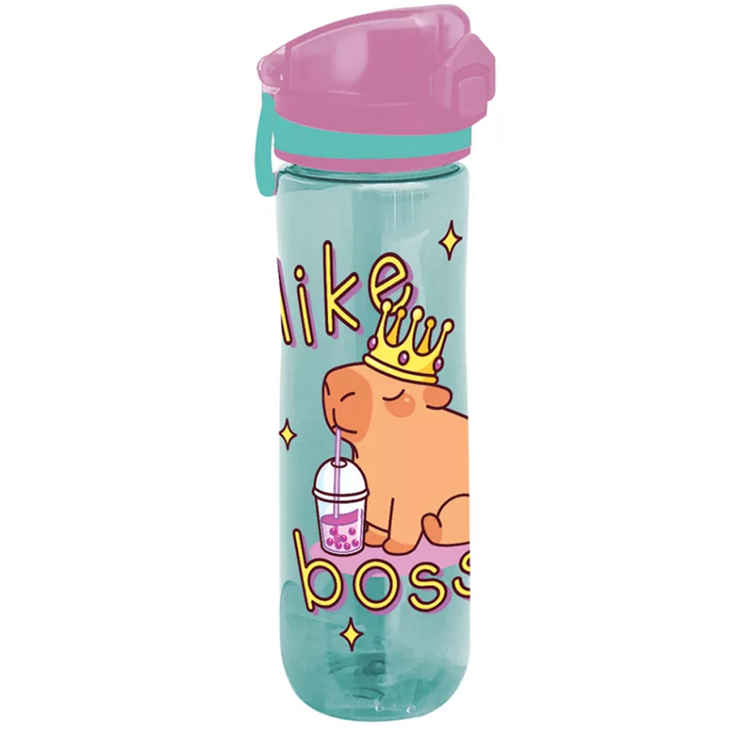 imagen de ICO: Lizzysuli premium Lollipop Capybara con diseño de botella 600ml 1
