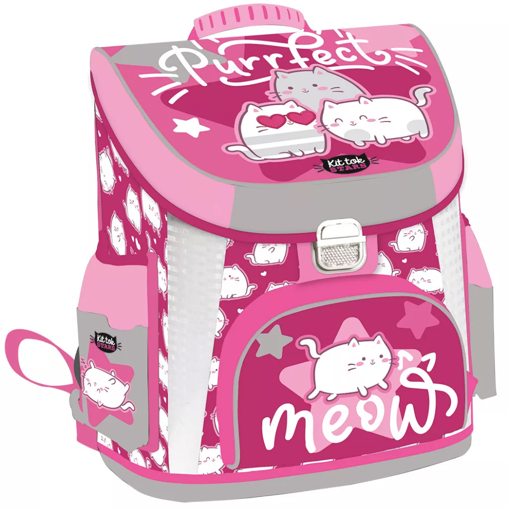 imagen de ICO: Mochila ergonómica Lizzysuli Kittok Stars con gatos, 39x35x24 cm 1