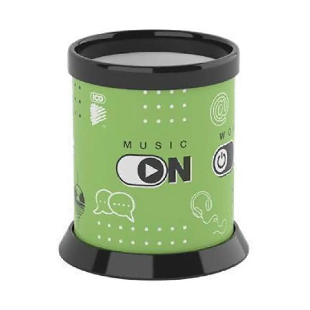 imagen de ICO: Music On-Off portalápices verde claro 1