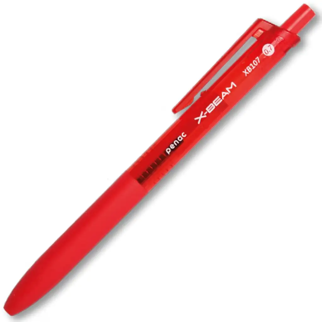 imagen de ICO: Penac X-Beam XB107 bolígrafo rojo 0,7mm 1