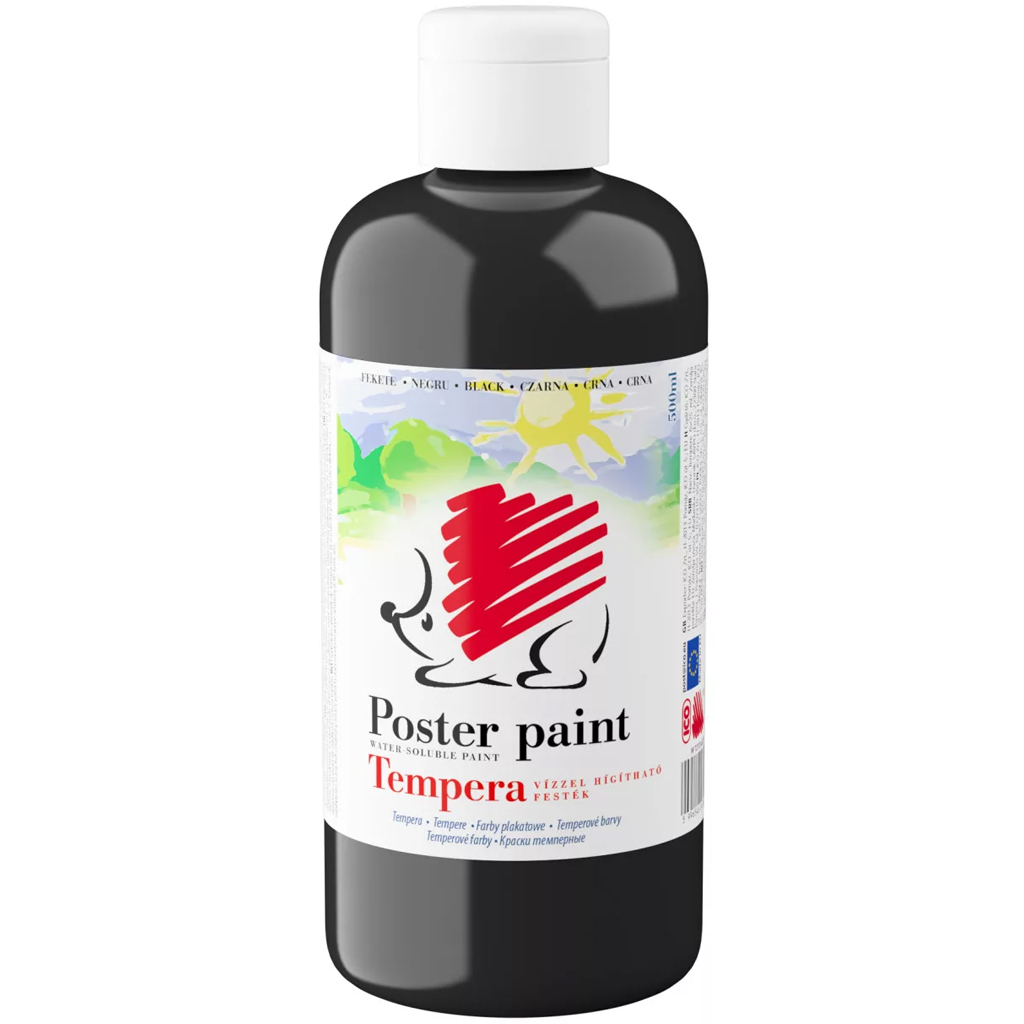 imagen de ICO: Pincushion tempera en color negro 500ml 1
