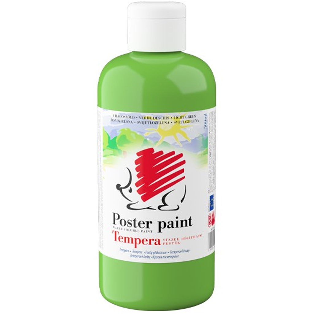 imagen de ICO: Pincushion tempera en color verde claro 500ml 1