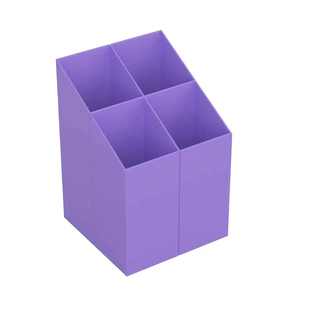 imagen de ICO: Portalápices de color púrpura 1