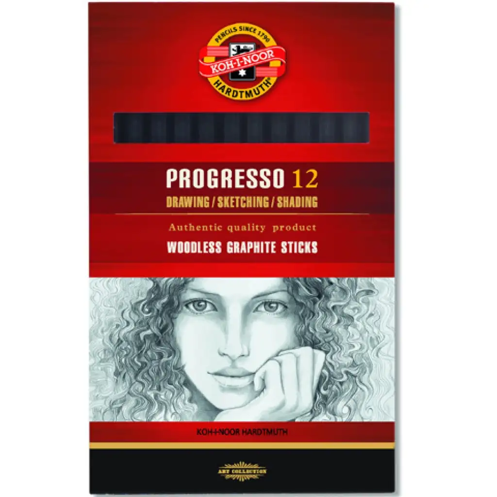 imagen de ICO: Progresso lápiz de grafito 8911/8B 12ud Koh-I-Noor 1