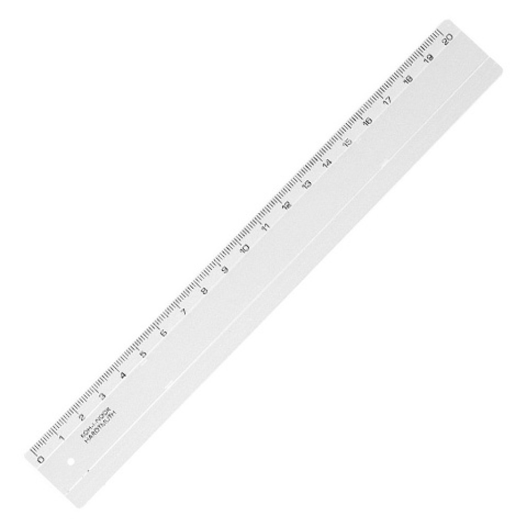 imagen de ICO: regla transparente de 20cm 1